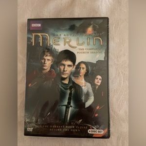 Merlin: The Complete Fourth Season (DVD, 2013, 4-Disc Set) Brand New!